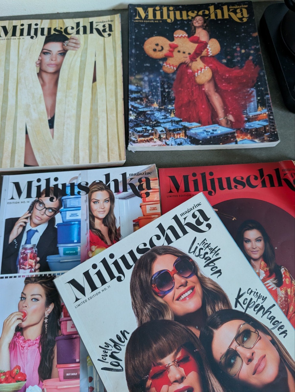 5x Miljuschka magazine, Ophalen of Verzenden, Gelezen