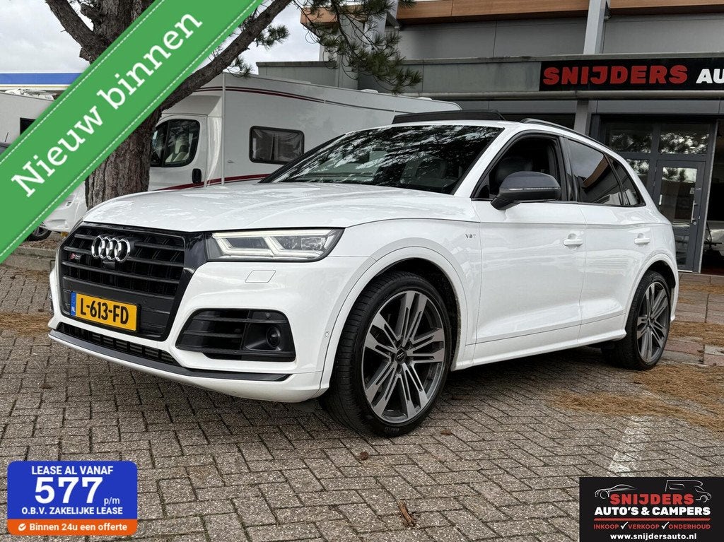 Audi SQ5 3.0 TFSI SQ5 quattro Pro Line Plus, Auto's, Audi, Automaat, Gebruikt, 2995 cc, Wit