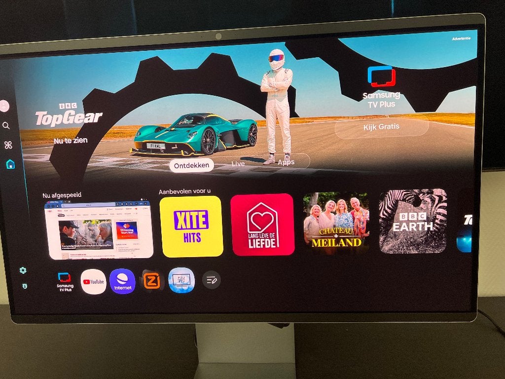 SAMSUNG OLED NIEUWSTE Smart Monitor M9 M90SF 4K Vision AI, Computers en Software, Monitoren, Ophalen, Minder dan 1 ms, Ingebouwde camera