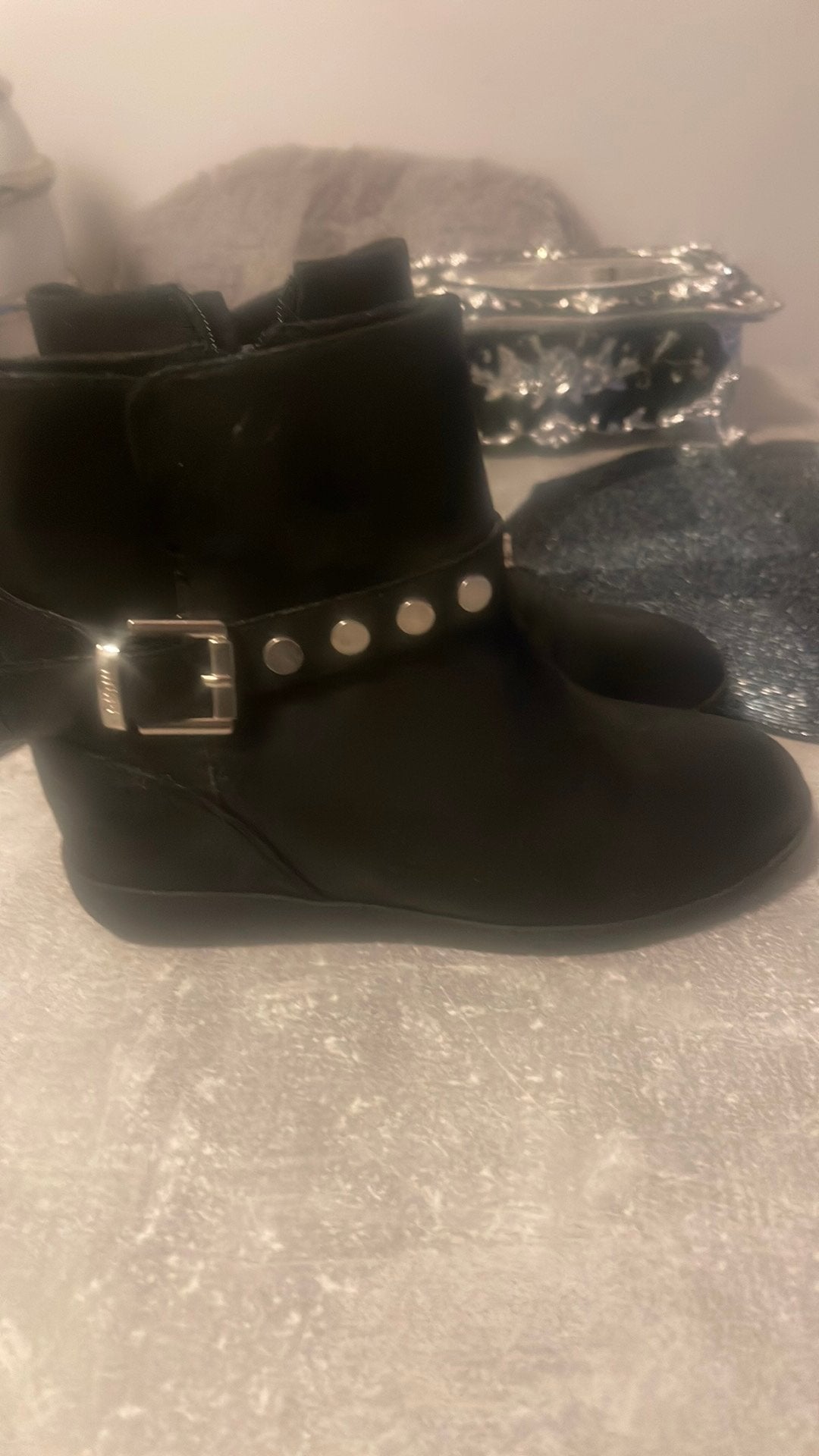 Enkel sleehak laarsjes, Kleding | Dames, Schoenen, Ophalen of Verzenden, Zo goed als nieuw
