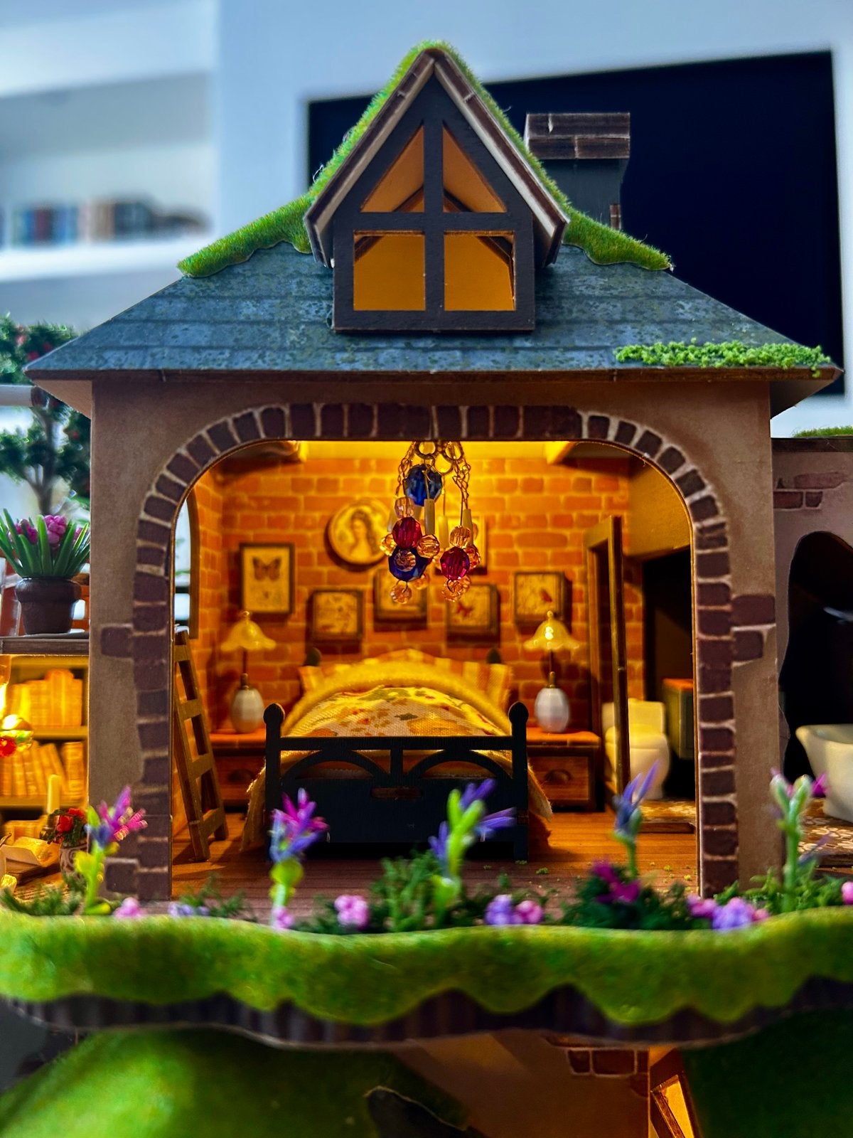 Prachtig Miniatuurhuisje - Compleet Bouwpakket, Handgemaakt, Nieuw, Overige typen, Gebouwen
