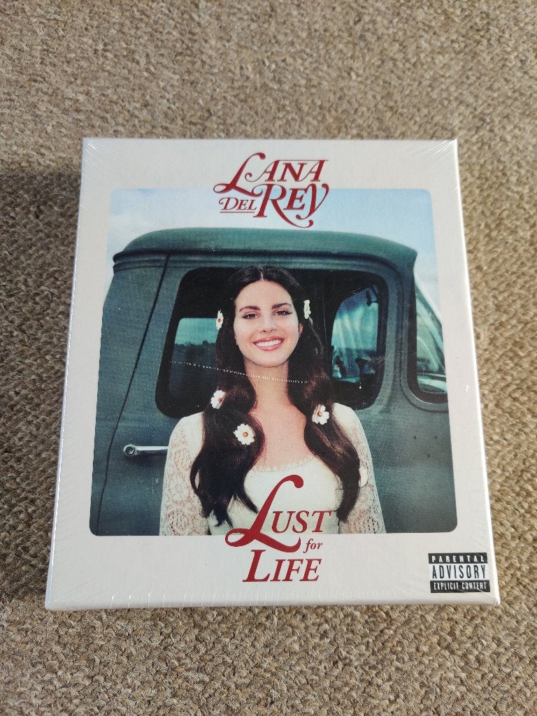 Lana Del Rey Lust For Life CD Box Set Limited Edition Sealed, Boxset, Speciale editie, Nieuw in verpakking, Verzenden