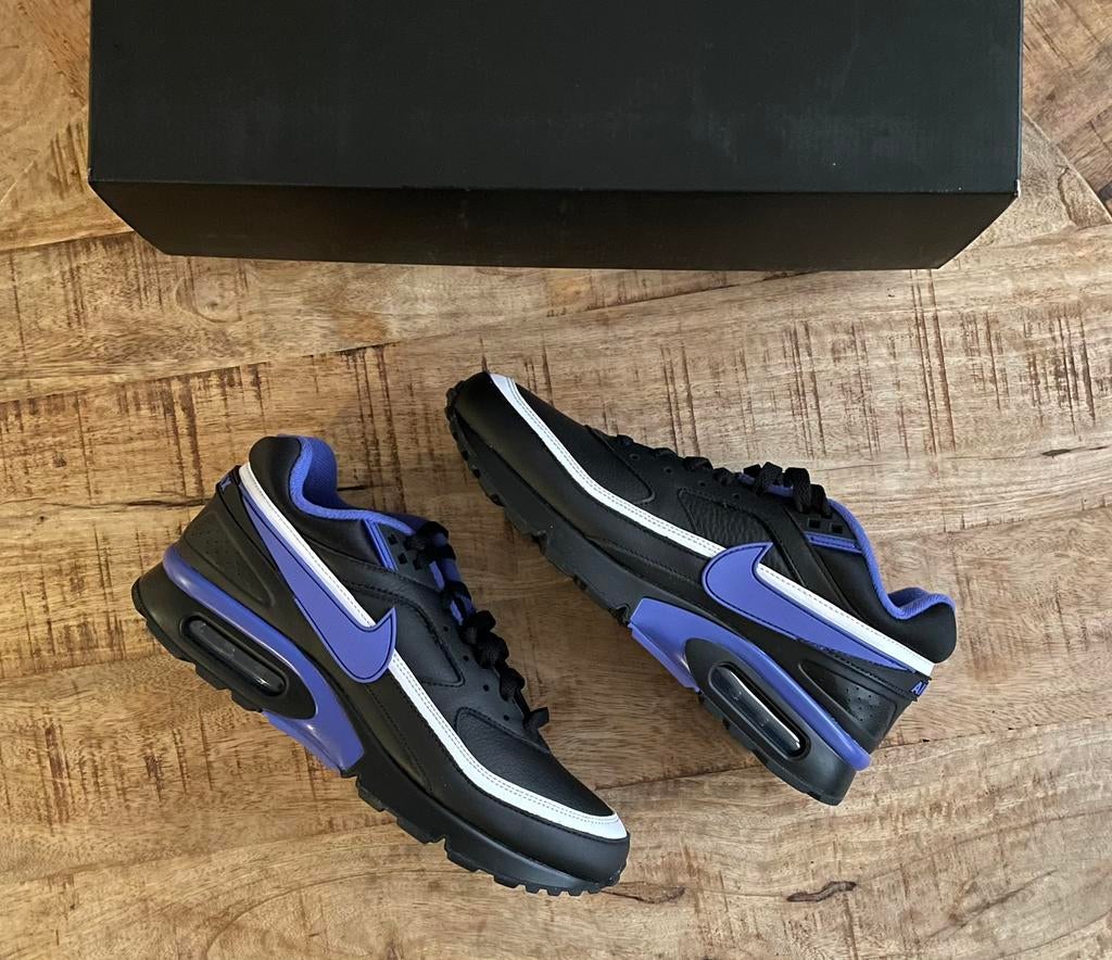Nike Air Max BW Black Persian Violet Leather maat 42 US8.5, Ophalen of Verzenden, Nieuw, Overige kleuren
