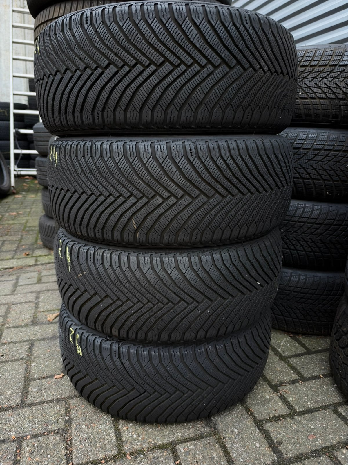 Set michelin winterbanden 225/45/17, 225-45-17, 225 45 17, 17 inch, Band(en), 225 mm, Winterbanden