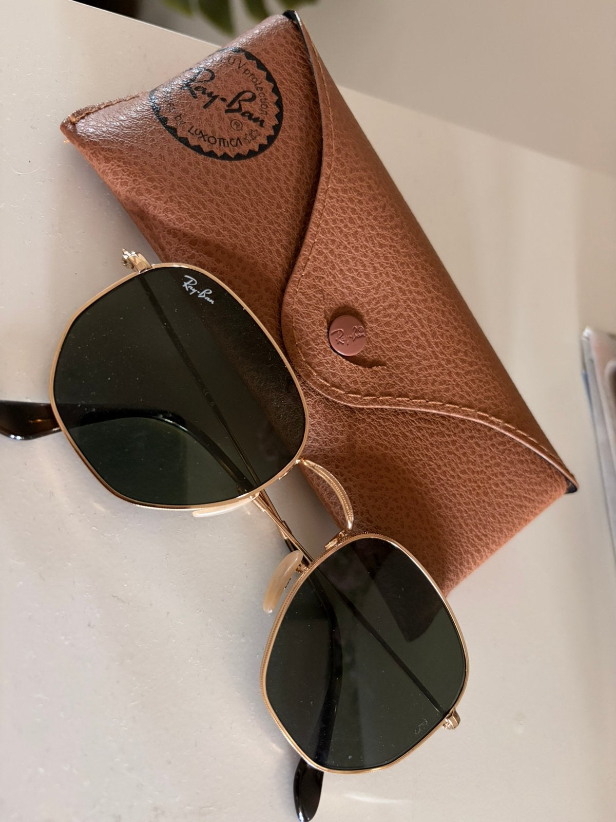 Ray-Ban zonnebril, Ophalen, Zo goed als nieuw, Zwart, Ray-Ban
