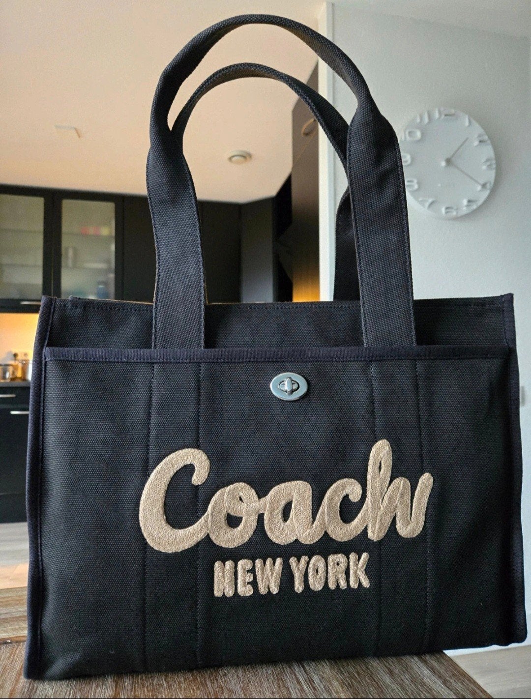 Nieuwe Coach Tote Bag -, Ophalen of Verzenden, Zo goed als nieuw, Zwart, Shopper