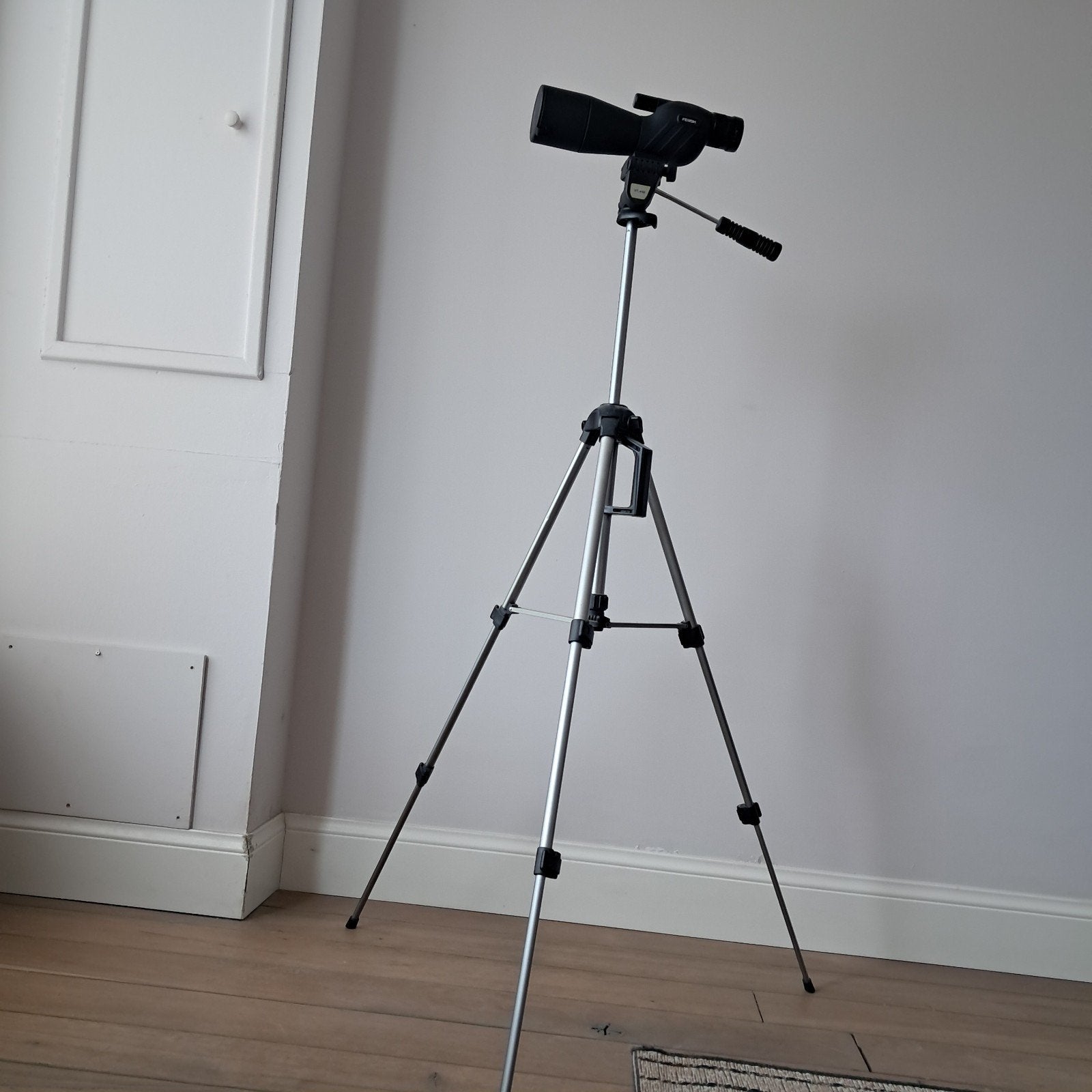 25-75x60 Spottingscoop met Statief. verrekijker. telescoop., Ophalen, Lenzentelescoop (refractor), 80 tot 200 mm, Met statief