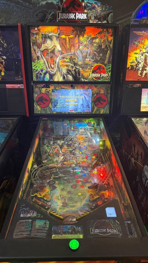 Stern Jurassic Park Premium Edition met Topper & Subwoofer, Verzamelen, Automaten | Flipperkasten, Ophalen, Gebruikt, Elektronisch