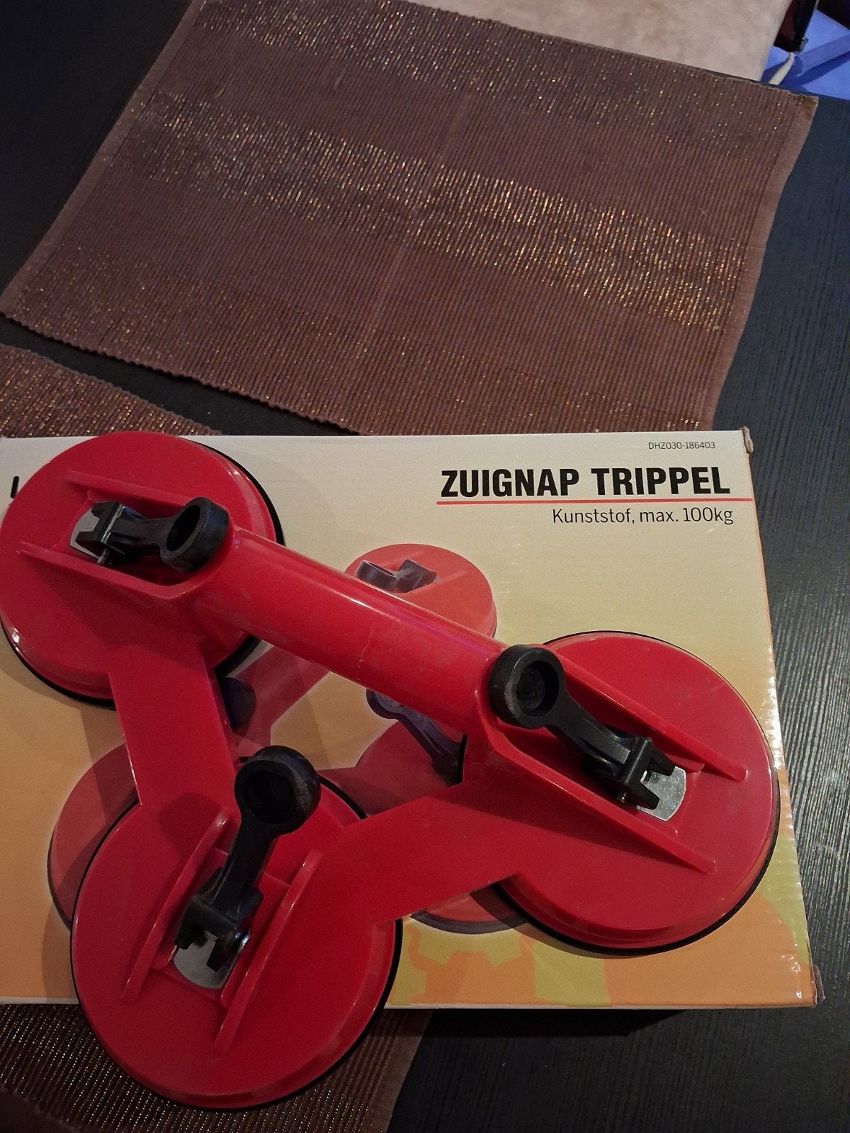 Zuignap Trippel - Max. 100kg, Ophalen of Verzenden, Nieuw, Overige typen