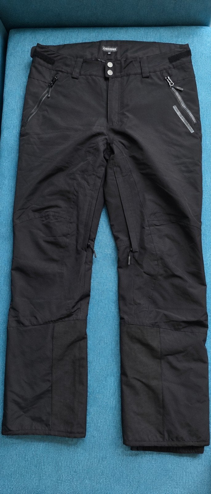 CHIEMSEE heren skibroek zwart maat 52 L – wintersport, Ophalen of Verzenden, Zo goed als nieuw, Maat 52/54 (L), Broek