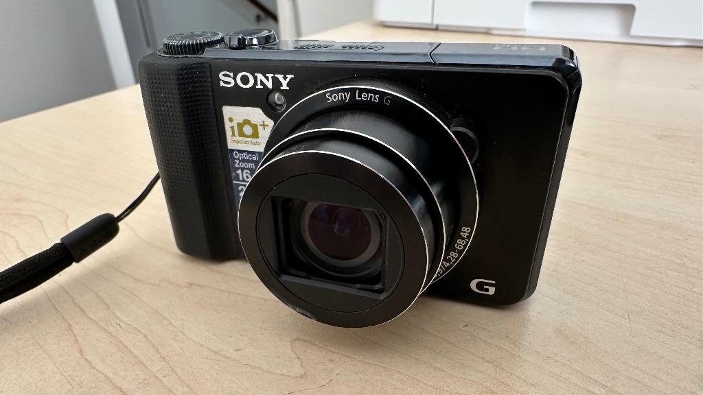 Sony Cybershot DSC-HX9V digitale camera, Ophalen, Compact, Zo goed als nieuw, Sony