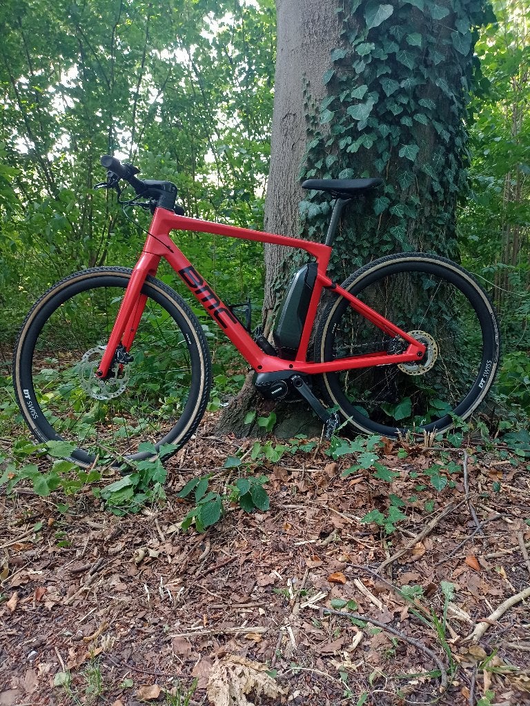 tk. sportieve ebike BMC ALPENCHALLENCE  carbon frame, Gebruikt, 51 tot 55 cm, 50 km per accu of meer, Ophalen