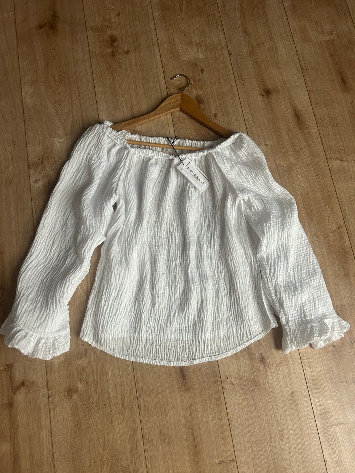 Nieuwe Dames Off-Shoulder Top - Sophie & Me Amsterdam, Maat 38/40 (M), Wit, Nieuw, Ophalen of Verzenden