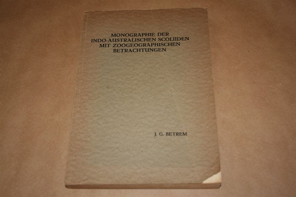 Indo-Australische Scoliiden [1928], proefschrift, Ophalen of Verzenden, Gelezen, Natuurwetenschap