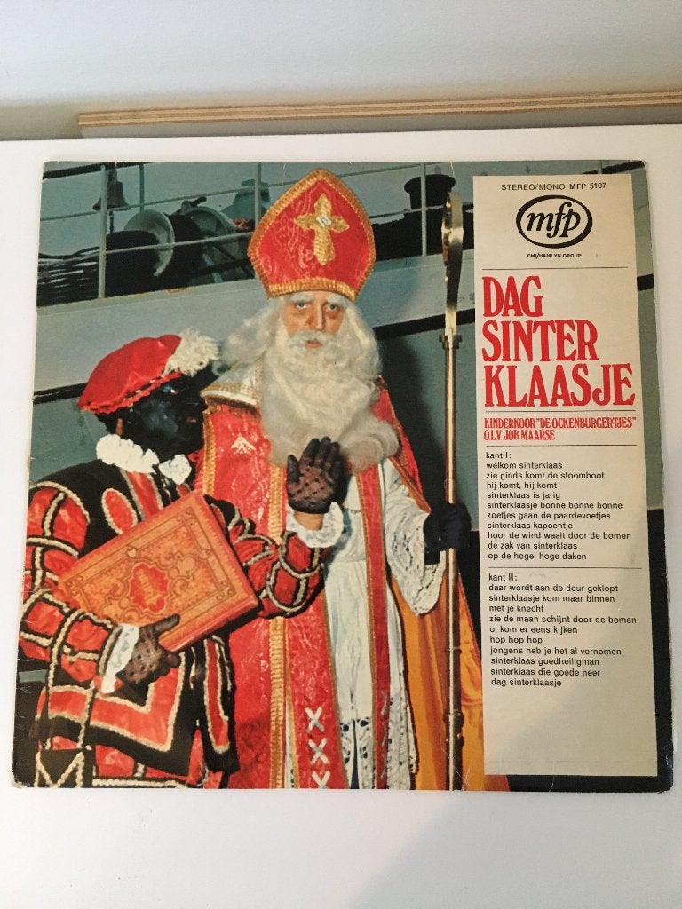 A251 Vinyl LP Dag Sinterklaasje MfP Sinterklaas liedjes, Ophalen of Verzenden, Gebruikt