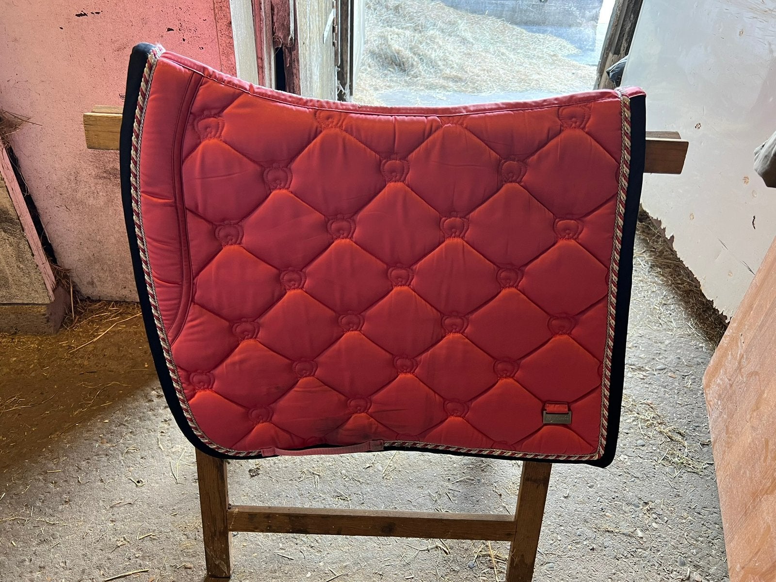 Ps of sweden roze  sjabrak full, Full (L), Gebruikt, Dressuurdekje, Ophalen of Verzenden