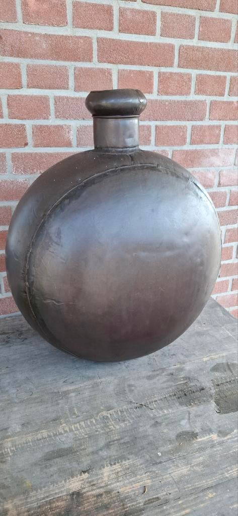 Grote water kruik,metaal, Ophalen of Verzenden, Overige kleuren, Overige materialen, Minder dan 50 cm