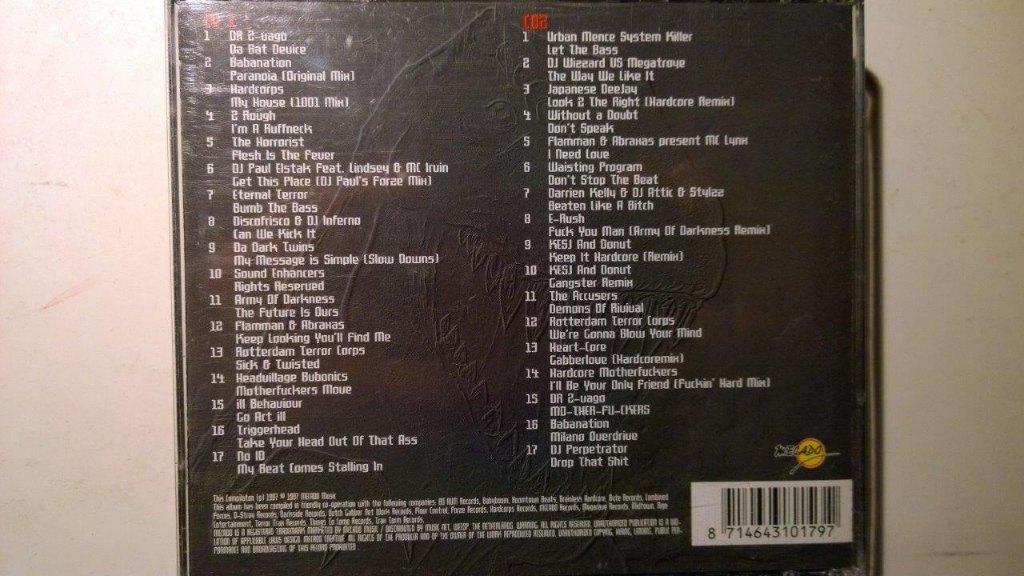 Killercore 2 (Riz'n From Its Grave To Haunt You), Cd's en Dvd's, Ophalen of Verzenden, Zo goed als nieuw, Techno of Trance