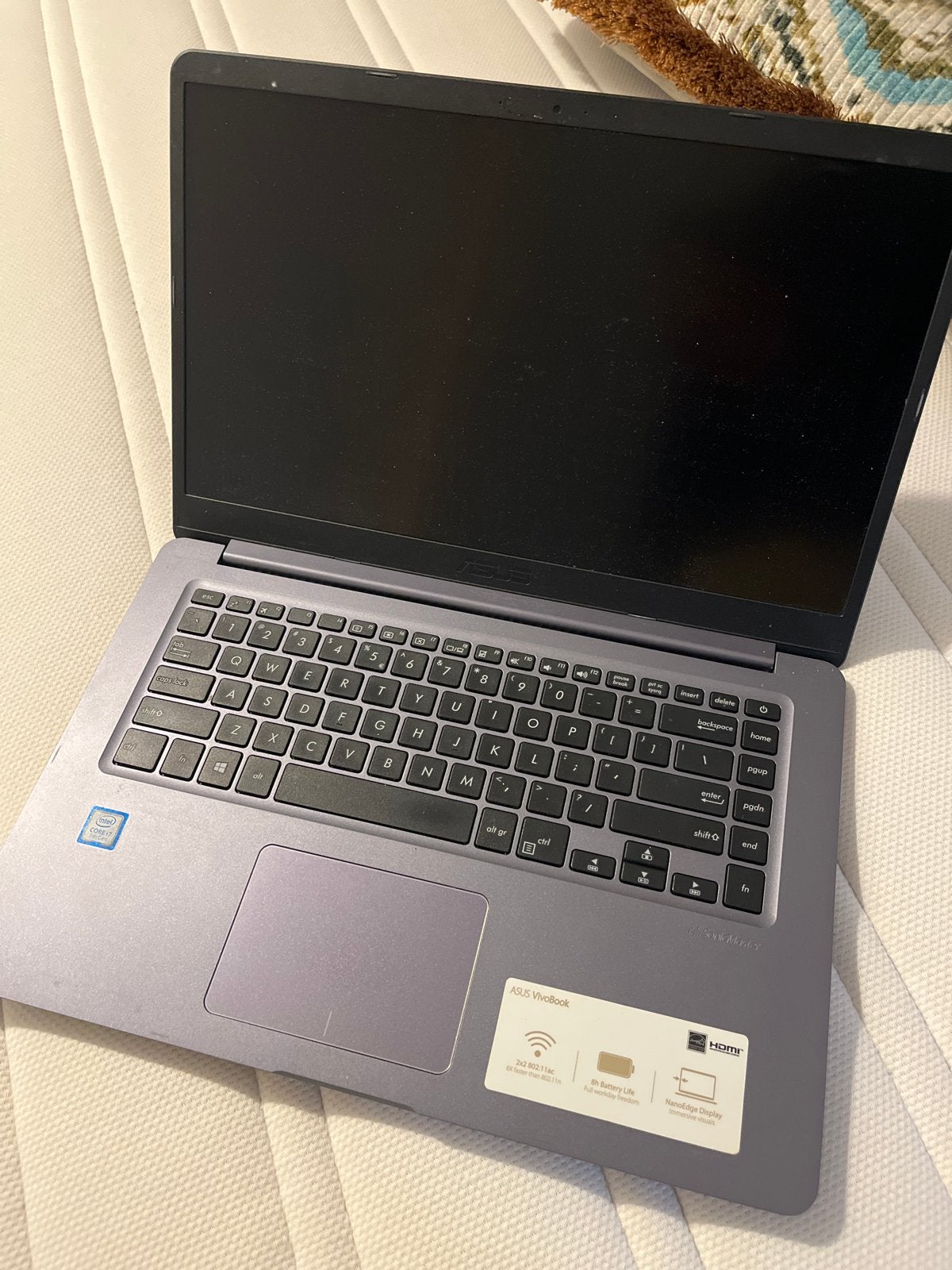 ASUS Vivobook X510U - Voor onderdelen (defect, geen HDD/RAM), Computers en Software, Windows Laptops, Ophalen, HDD, Intel® Core™ i7 