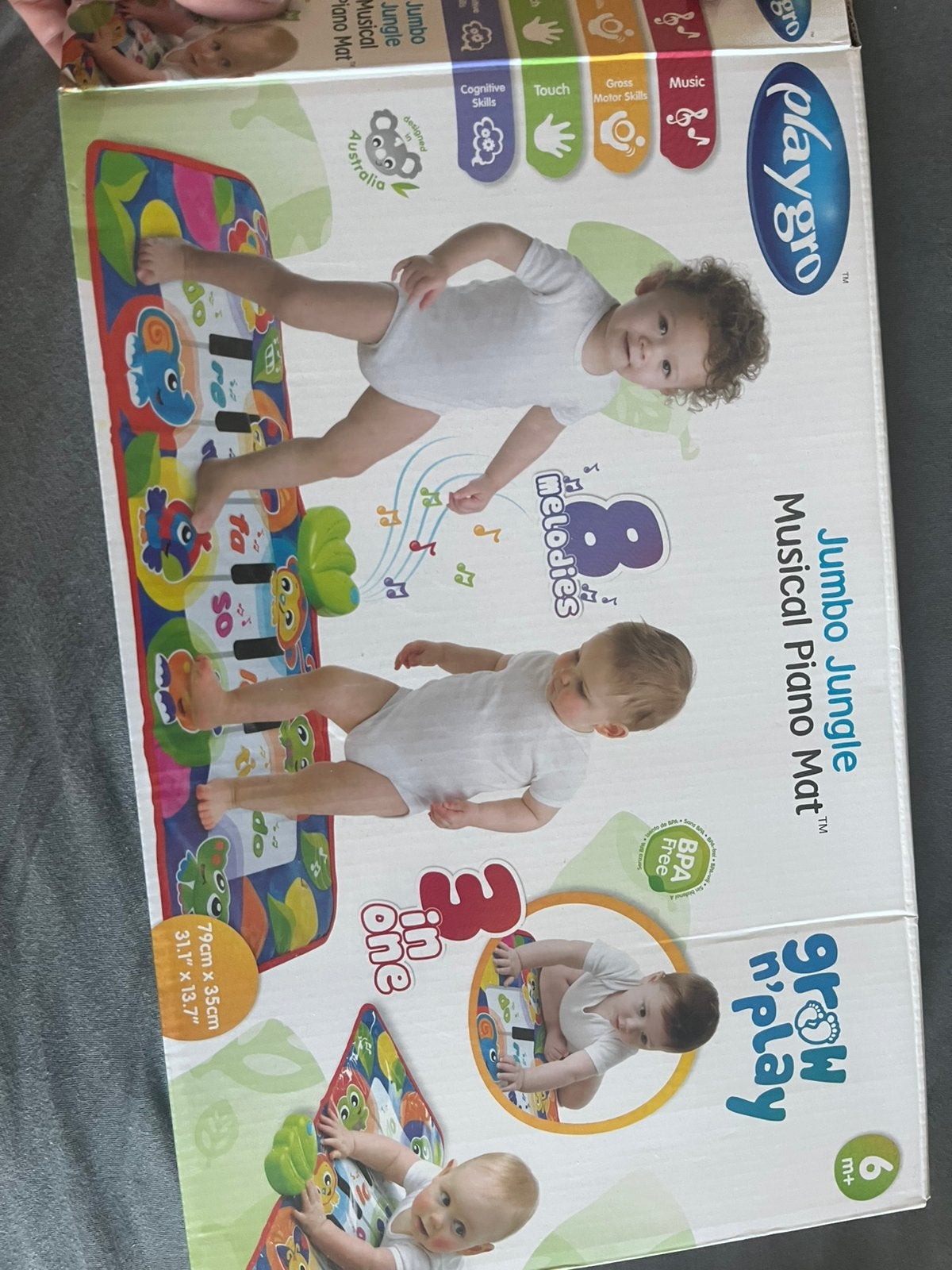 Playgro piano mat, Ophalen, Zo goed als nieuw