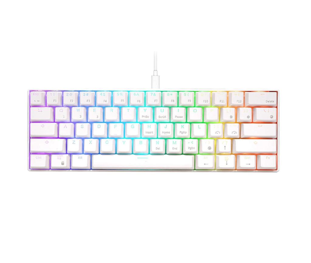 Royal Kludge RK61 - Gaming Keyboard Wit - Mechanisch