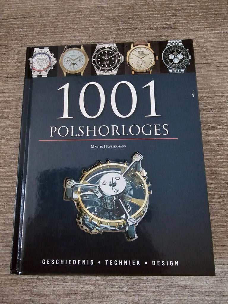 1001 Polshorloges - Geschiedenis, Techniek, Design, Boeken, Ophalen of Verzenden, Gelezen, Martin Haussermann
