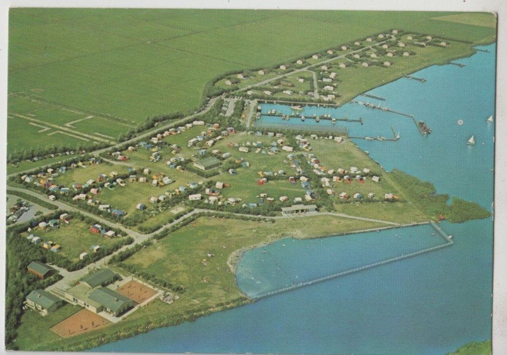 Koudum Watersport Centrum De Kuilart 1979 Luchtfoto, Verzenden, 1960 tot 1980, Gelopen, Friesland