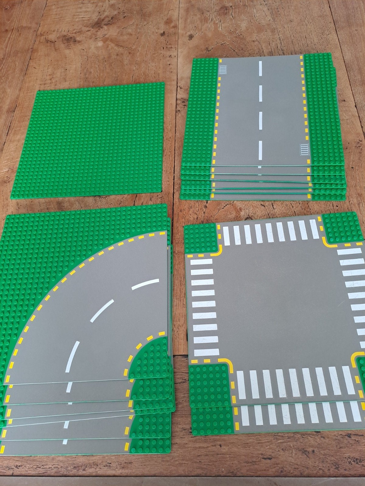 15 Lego grond platen wegen, Ophalen