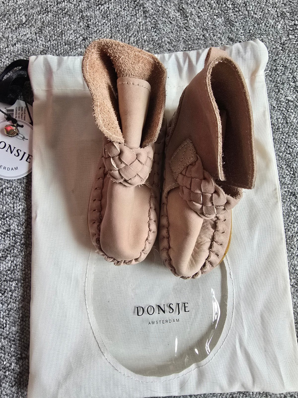 Donsje Amsterdam babyslofjes maat 17/18, Ophalen, Slofjes, Jongetje of Meisje, Nieuw