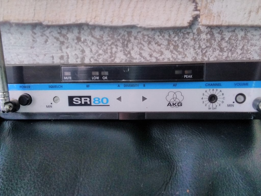 AKG SR80 ontvanger -niet getest, Telecommunicatie, Ophalen of Verzenden, Gebruikt, Ontvanger