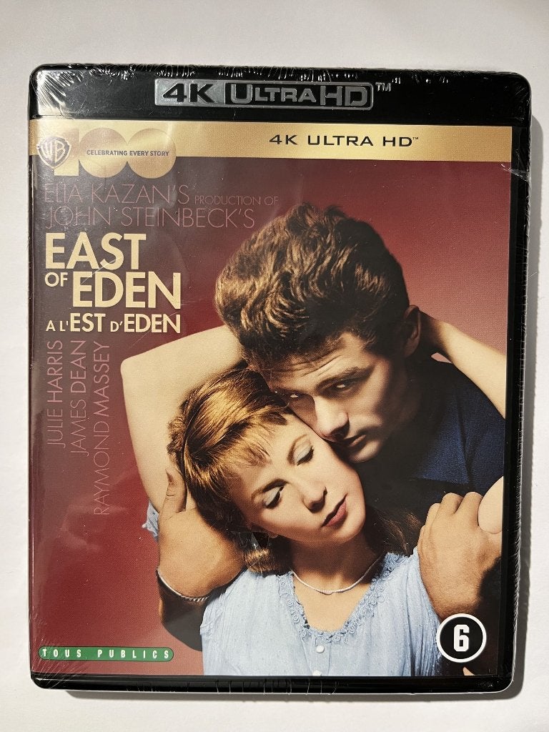 East of Eden (1955) James Dean 4K Ultra HD UHD, Ophalen, Nieuw in verpakking, Drama