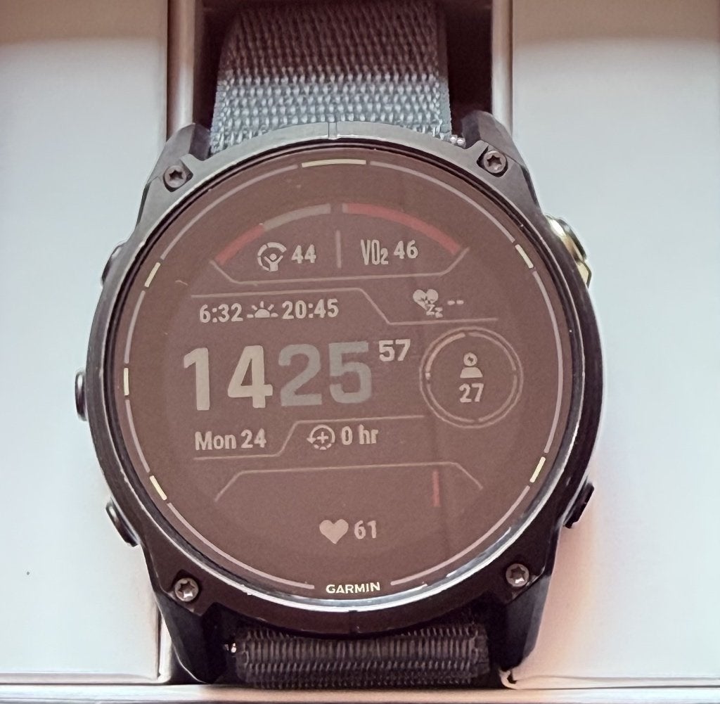 Te Koop Garmin Enduro 3 horloge, Ophalen of Verzenden, Zo goed als nieuw, Zwart, Android