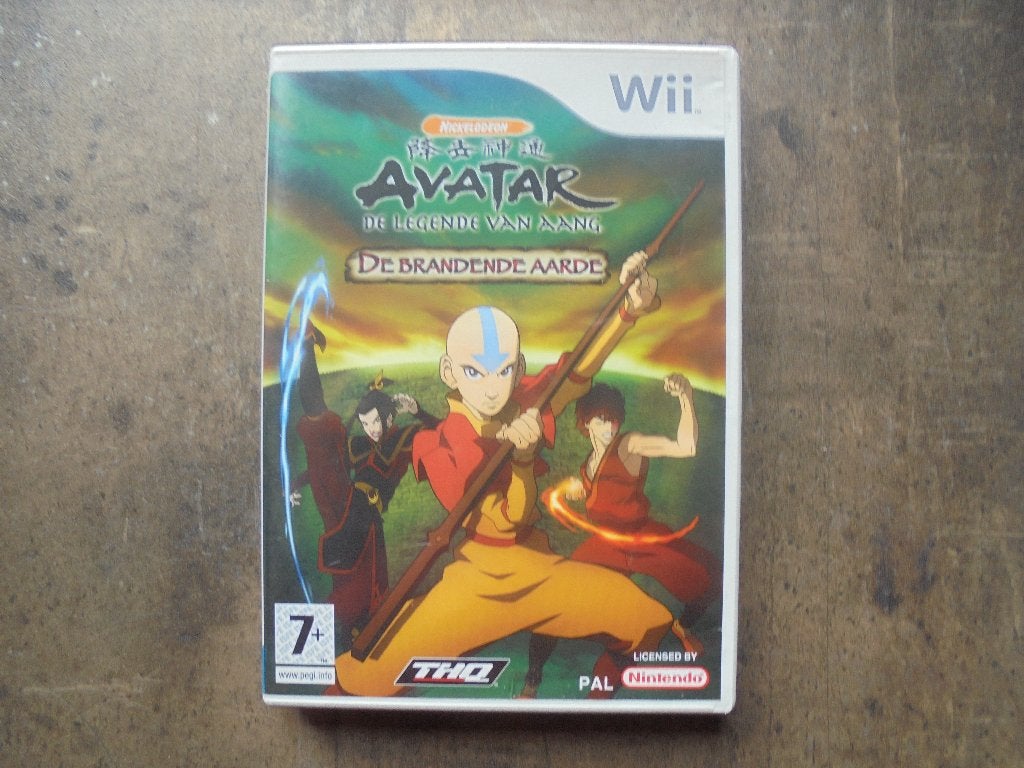 Avatar De Legende Van Aang voor Wii (zie foto's), Avontuur en Actie, Gebruikt, 1 speler, Ophalen of Verzenden