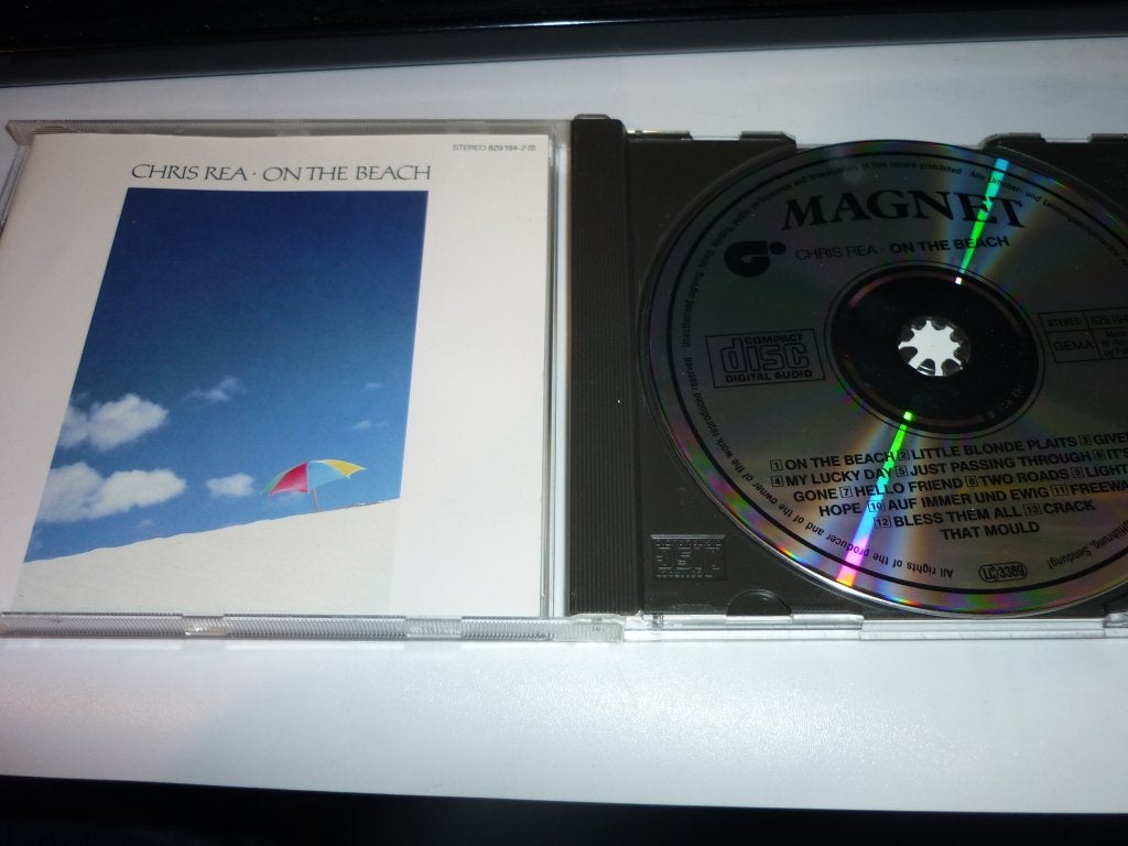 Chris Rea de cd on the beach, Verzenden, Zo goed als nieuw, Poprock
