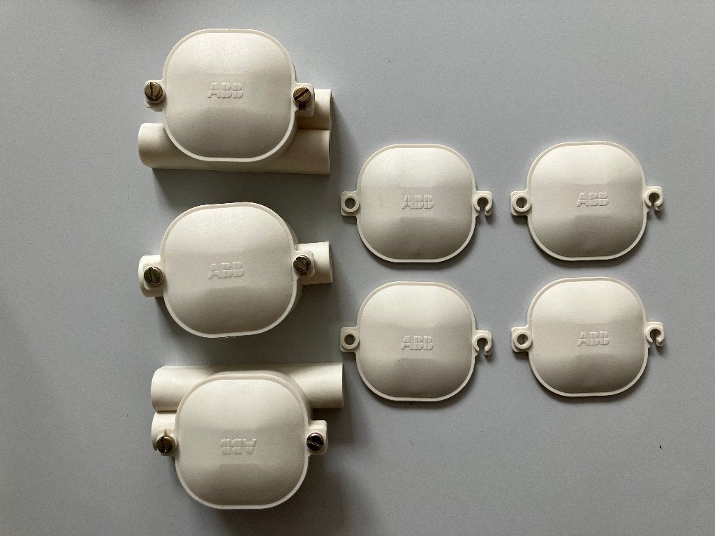 3 ABB Topdozen – Lasdozen en 4 losse deksels, Ophalen of Verzenden, Nieuw, ABB, Overige typen