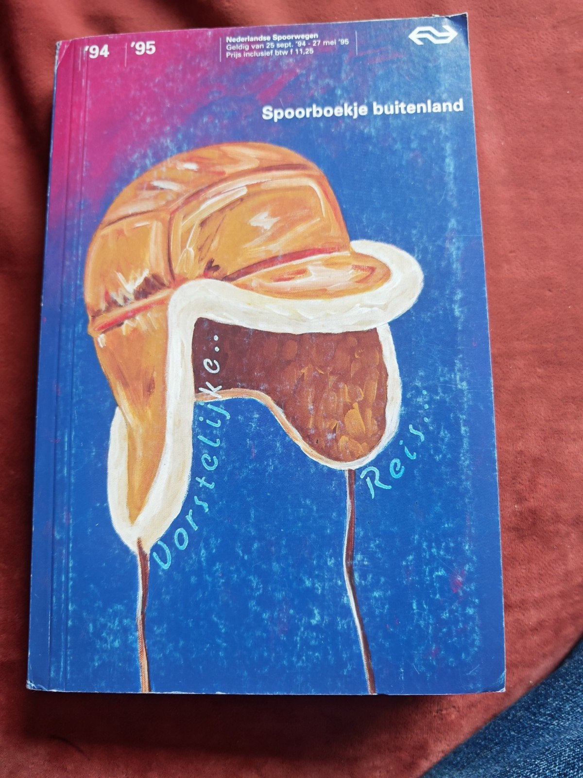 Spoorboekje buitenland 1994-1995 NS, Verzamelen, Ophalen of Verzenden