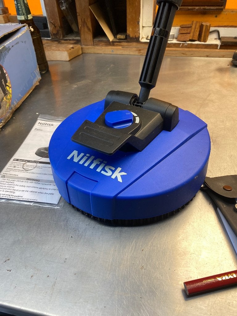 Nilfisk patiocleaner, Tuin en Terras, Hogedrukreinigers, Ophalen, Nieuw, Elektrisch, Nilfisk