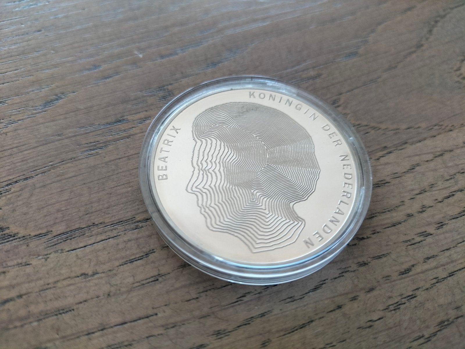 50gld muntstuk in cassette 1990 honderd jaar Vorstinnenr, Ophalen of Verzenden, Zilver