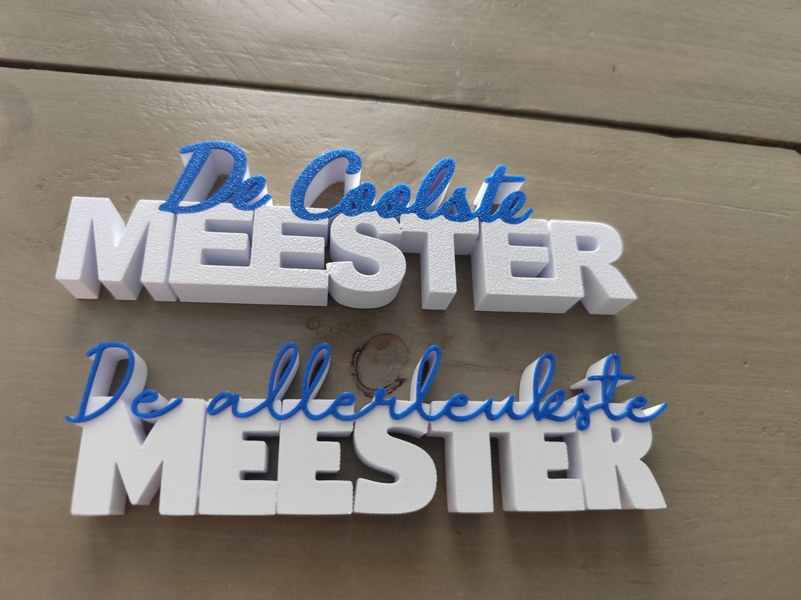 Meester of juf cadeautje, Ophalen of Verzenden