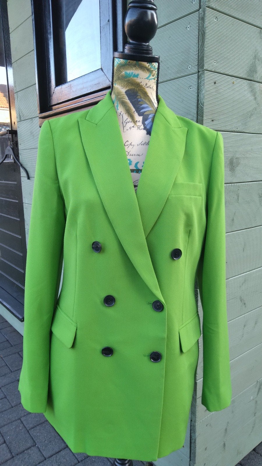 Zara blazer groen M, Kleding | Dames, Maat 38/40 (M), Verzenden, Zara, Nieuw
