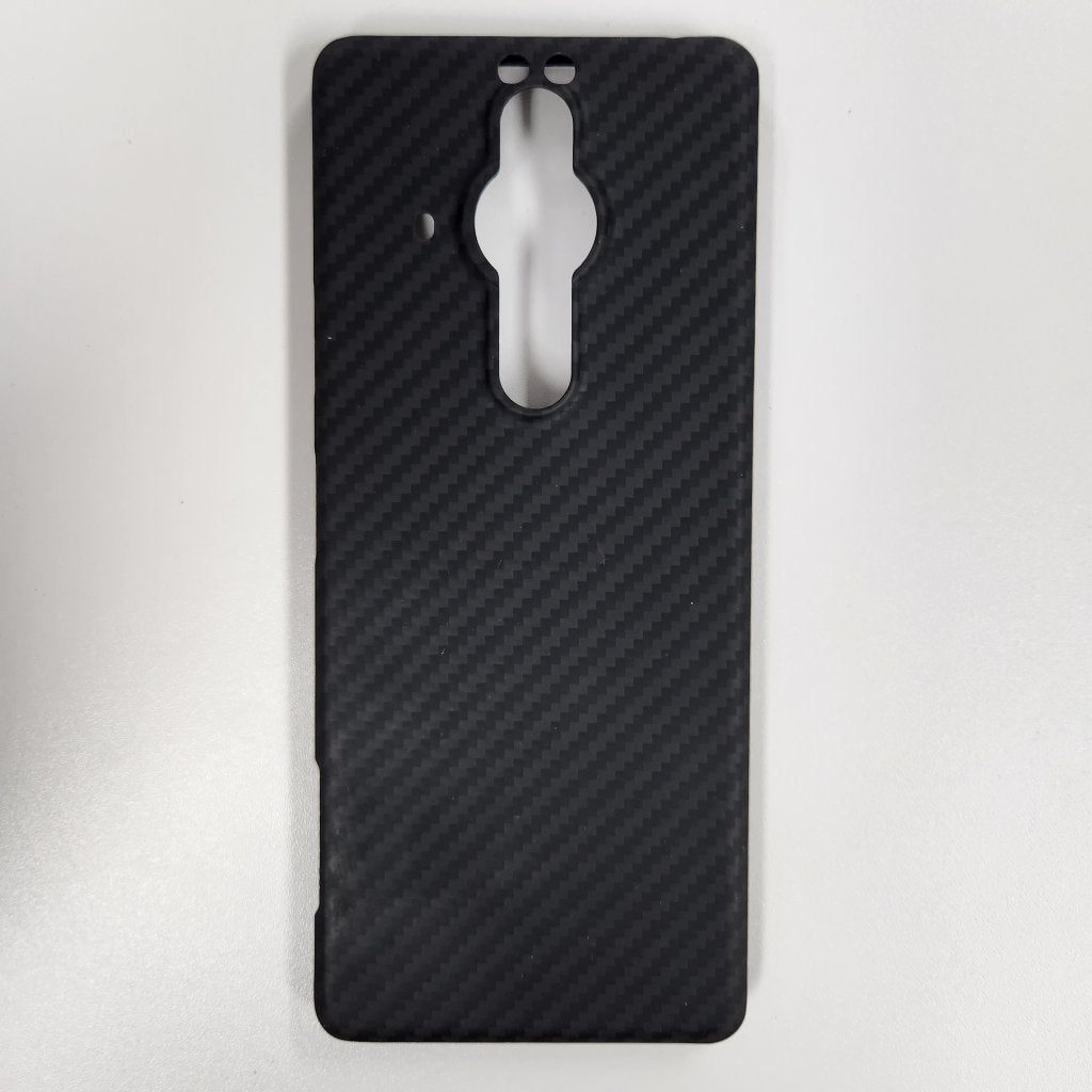 Sony Xperia Pro1- Carbon Backcover- Zwart, Niet ingevuld, Galaxy S4, Niet ingevuld, Ophalen of Verzenden