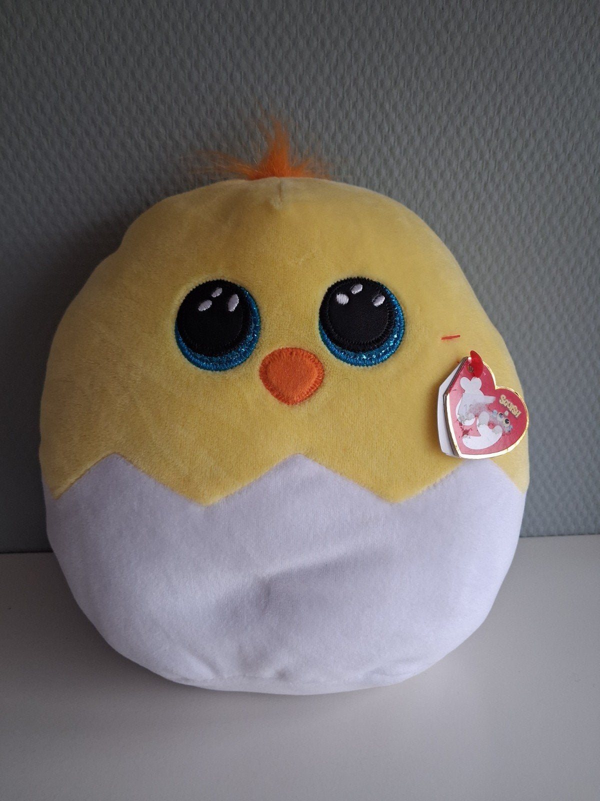 Ty Squish-a-Boos Chick Kuiken Knuffel (nieuw), Ophalen, Geel, Overige typen, Ty