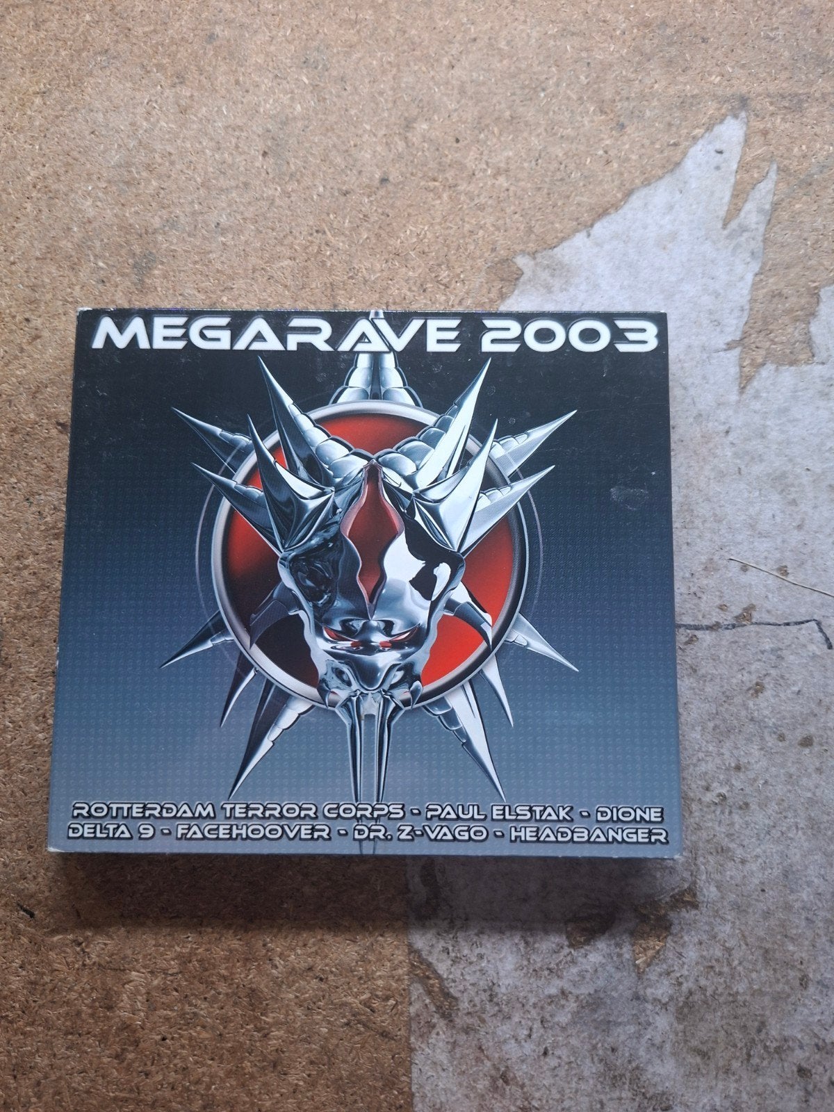 Megarave 2003 CD - Hardcore/Gabber verzamelalbum, Cd's en Dvd's, Cd's | Dance en House, Ophalen of Verzenden, Gebruikt, Hardcore