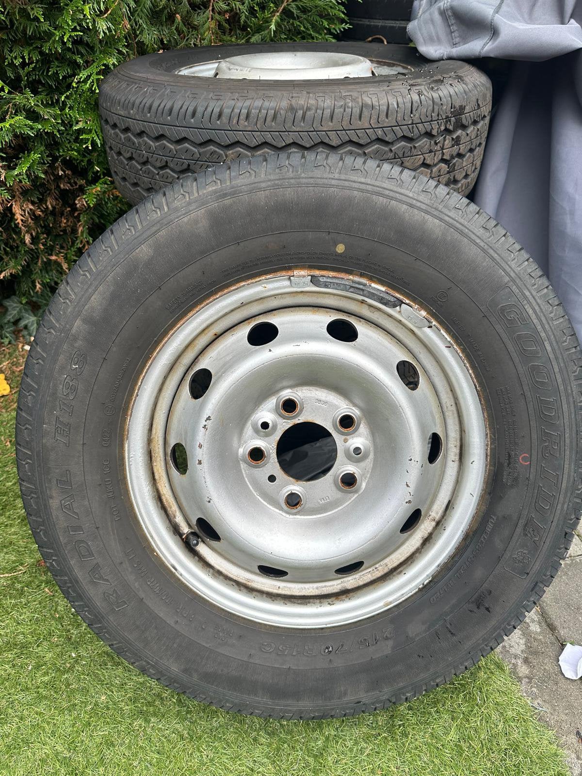 Goodride M+S 215/70R15C van 2025 bijna nieuw!!!, Ophalen, Nieuw, Citroën