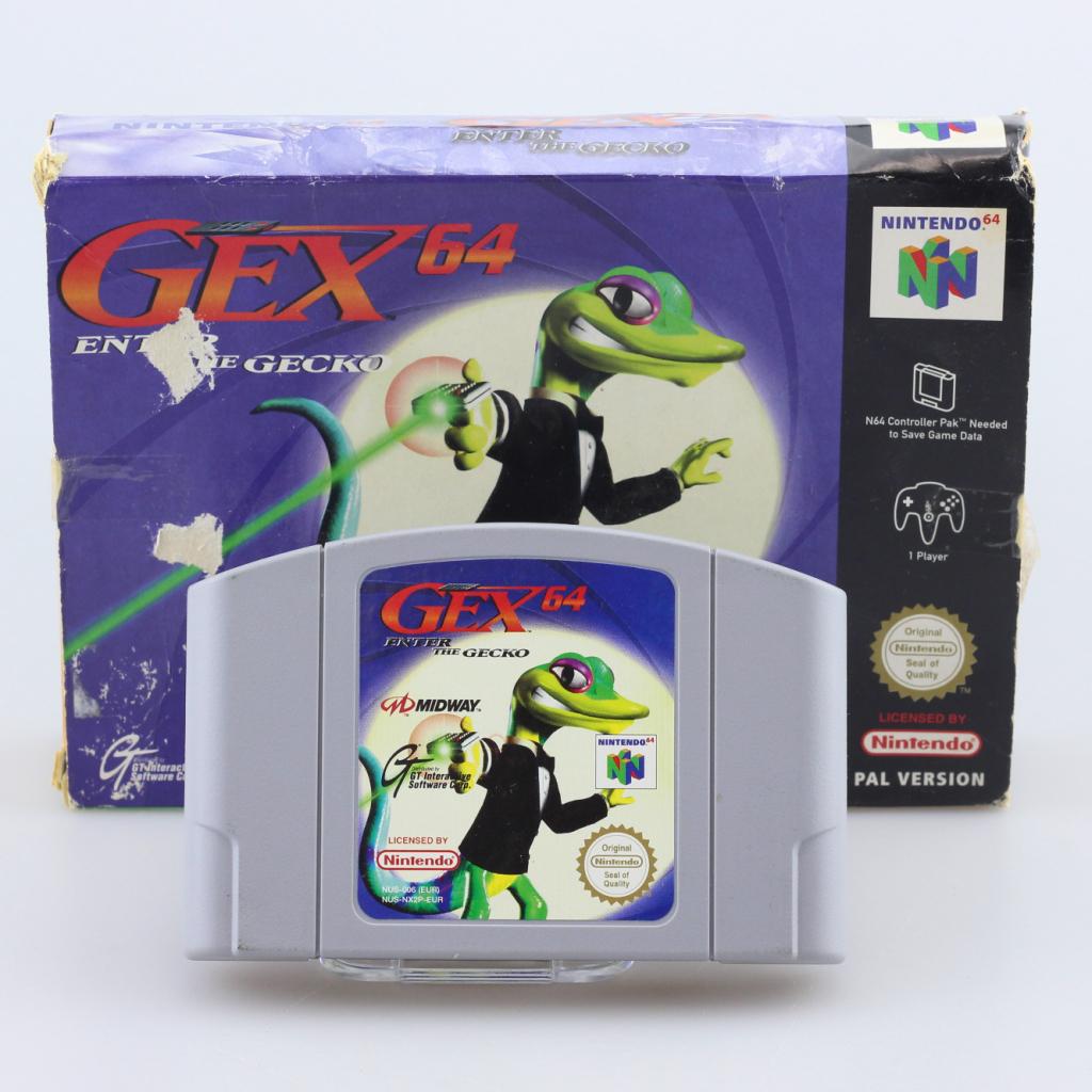 Nintendo 64 Game: Gex 64, Spelcomputers en Games, Spelcomputers | Nintendo 64, Nintendo, Zo goed als nieuw, Support@nintendo.com