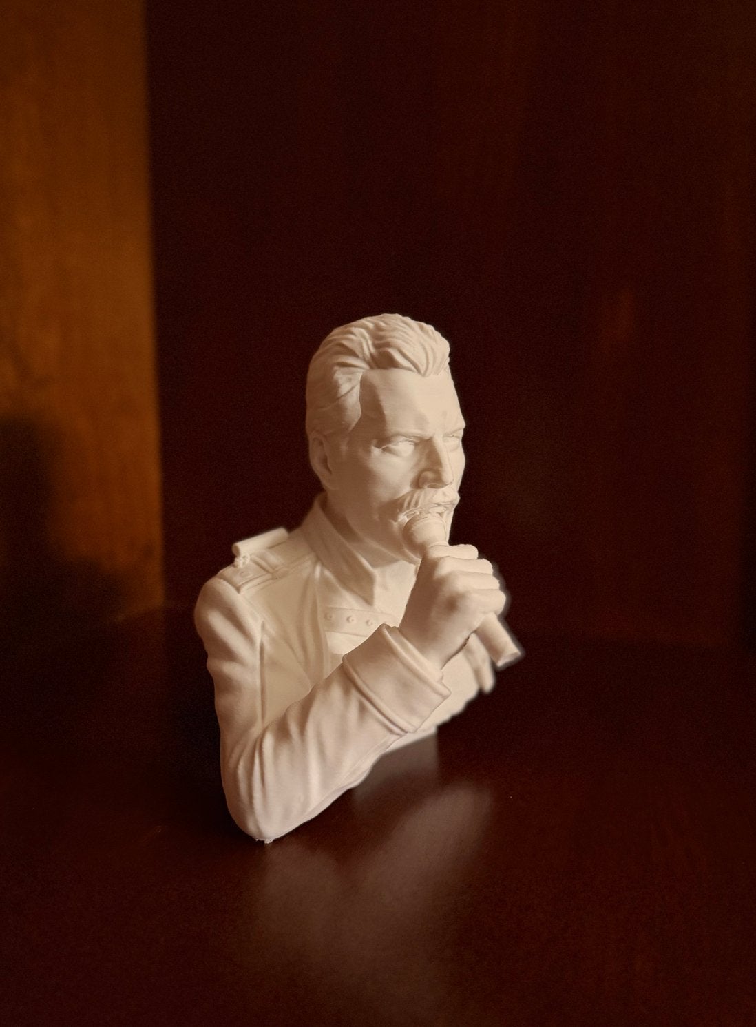 Freddie Mercury Buste - Iconische Muzieklegende, Minder dan 20 cm, Buste, Kunststof, Ophalen of Verzenden