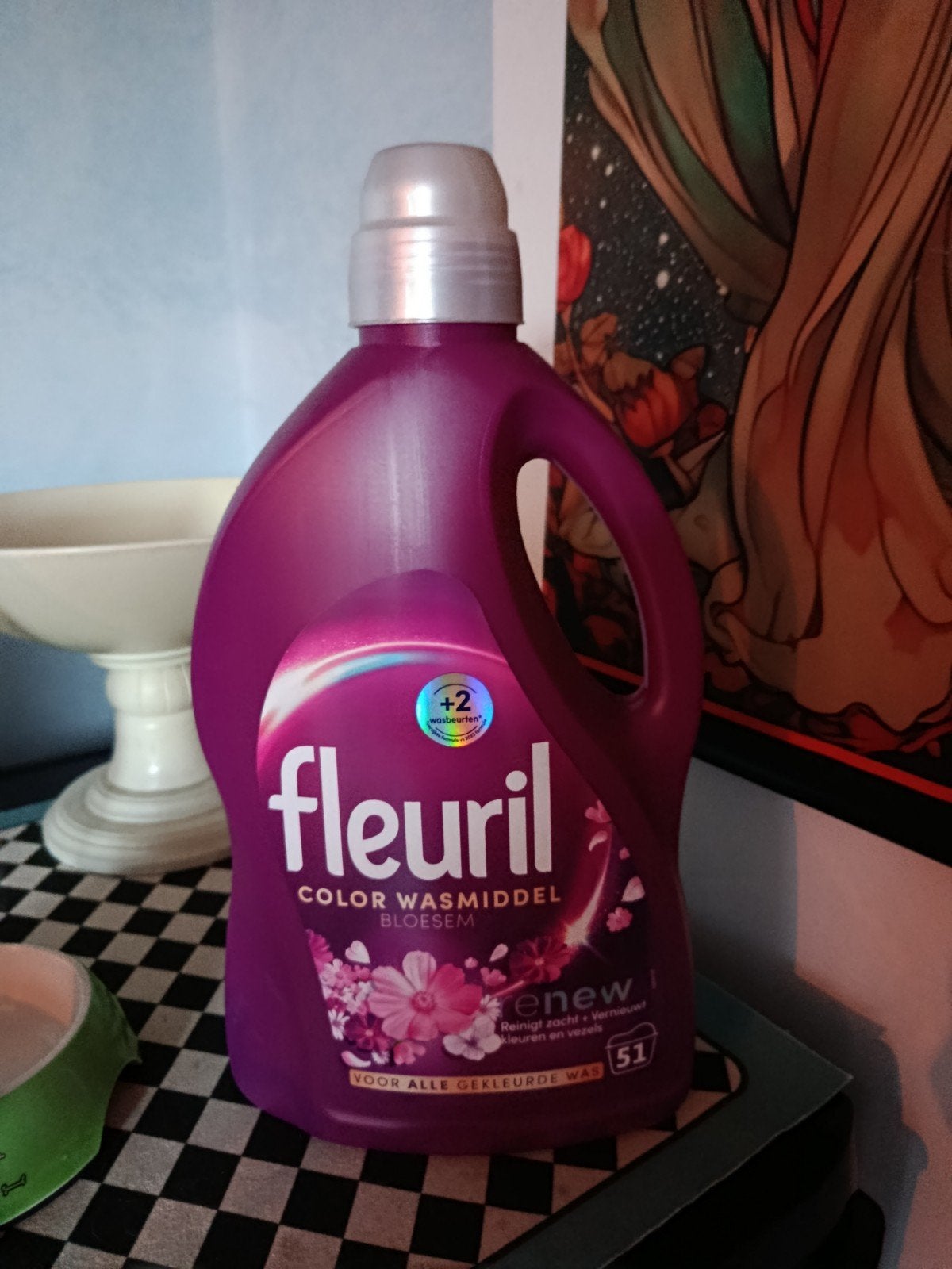 Fleuril Renew blossem wasmiddel 2, 55 liter, Ophalen of Verzenden, Schoonmaakmiddel