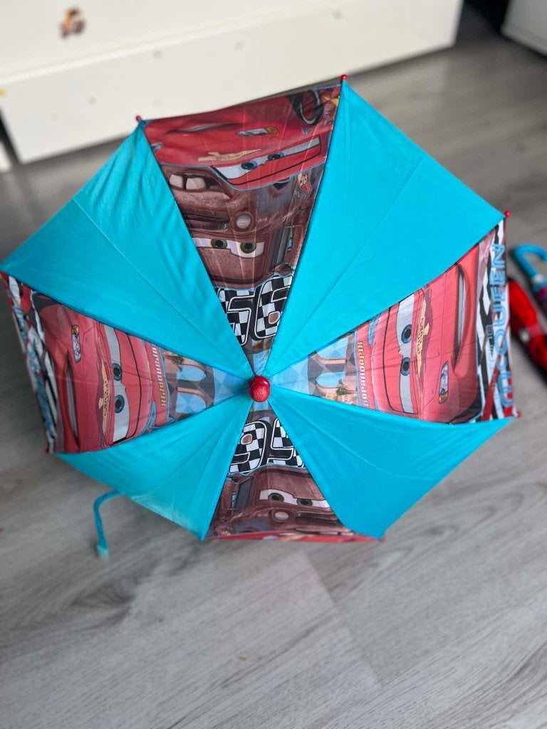 Leuke kinderparaplu's: Spiderman, Cars, Frozen, Verzenden, Zo goed als nieuw, Overige kleuren