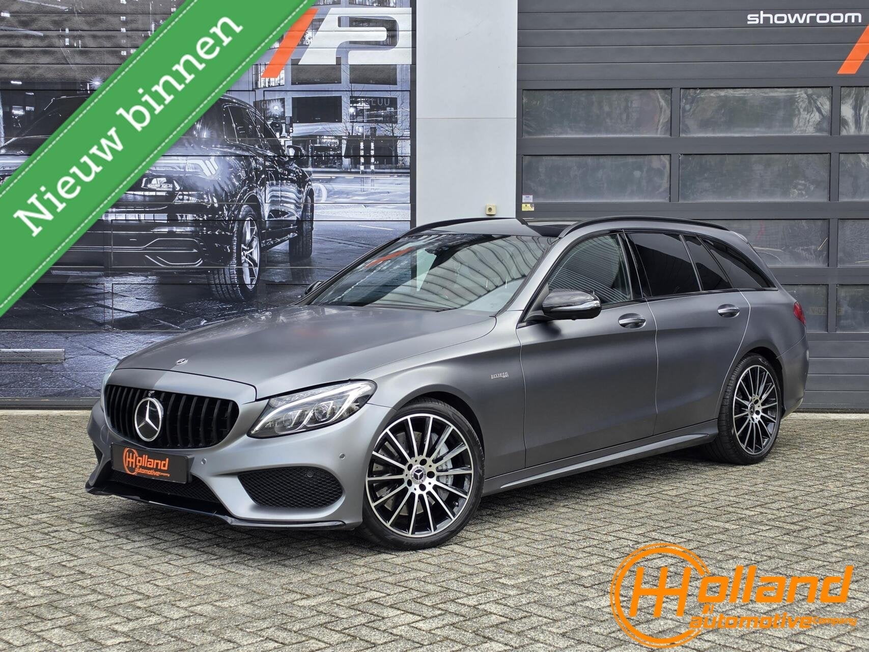 Mercedes C43 AMG, Gebruikt, Zwart, Overige carrosserieën, Overige brandstoffen
