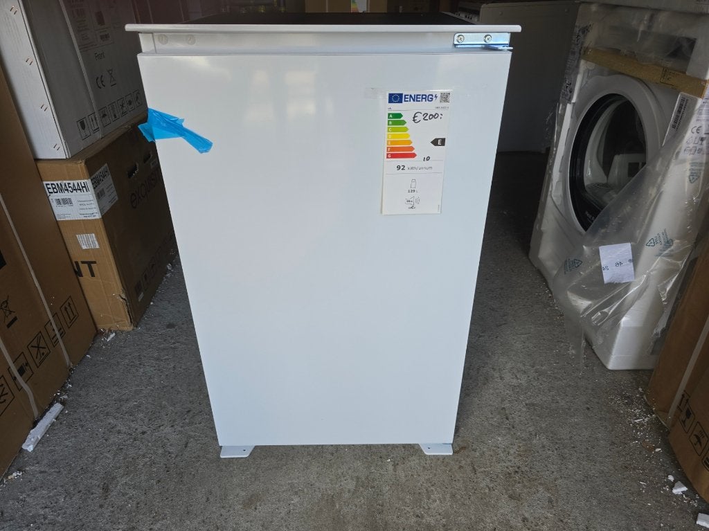 Nieuwe 88 cm inbouw koeler sleepdeur systeem zonder vriesvak, 85 tot 120 cm, Zonder vriesvak, 100 tot 150 liter, Nieuw